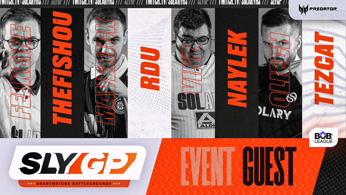 SLY Odemian (@odemianhs) on Twitter photo Le premier Solary Grand Prix de 2023, en partenariat avec <a href="/PredatorFrance/">Predator Gaming 🇫🇷</a> , c'est demain!
8 invités, 8 qualifiés, 3 soirs de compétition! Le premier Solary Grand Prix de 2023, en partenariat avec <a href="/PredatorFrance/">Predator Gaming 🇫🇷</a> , c'est demain!
8 invités, 8 qualifiés, 3 soirs de compétition!