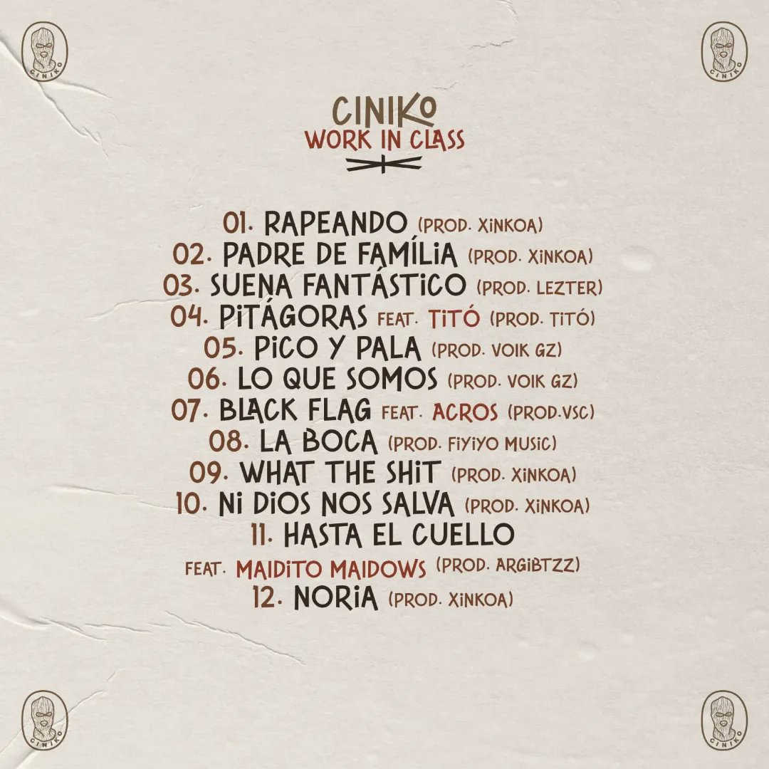 cinikohn's tweet image. Mañana nuevo disco en todas las plataformas