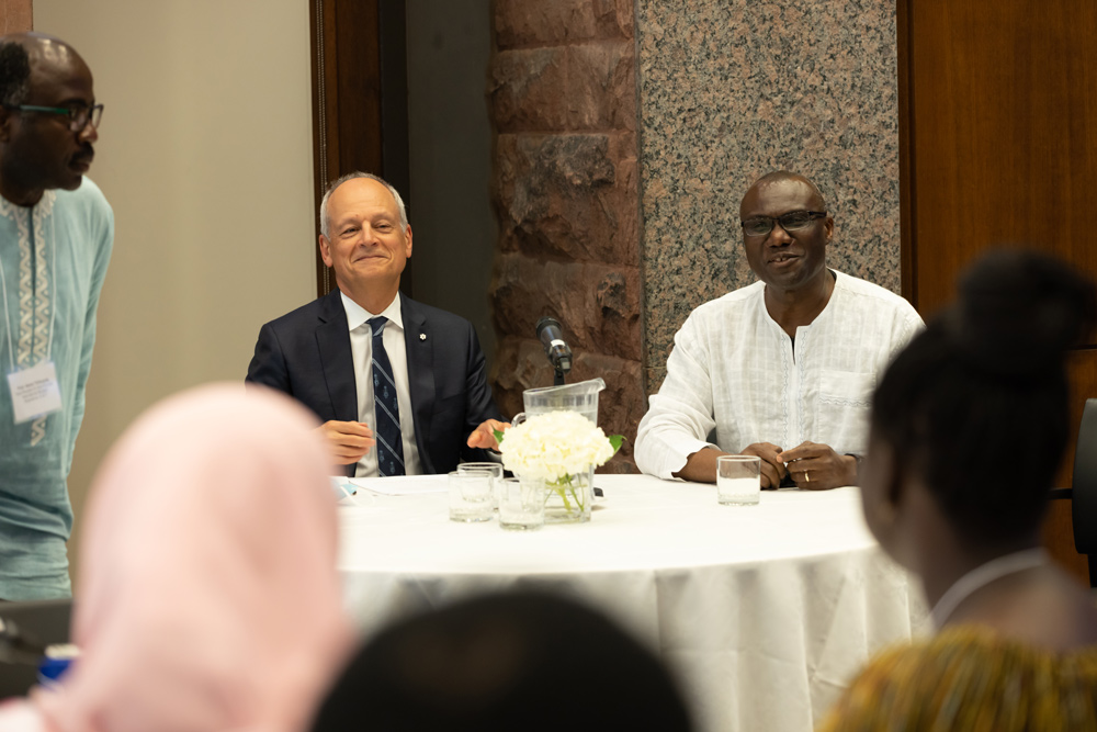 UofT's tweet photo. In a bid to promote global ‘brain circulation,’ #UofT expands partnerships with African universities 🌍 https://t.co/7dWISVN2mb https://t.co/ykv3WN6Zay