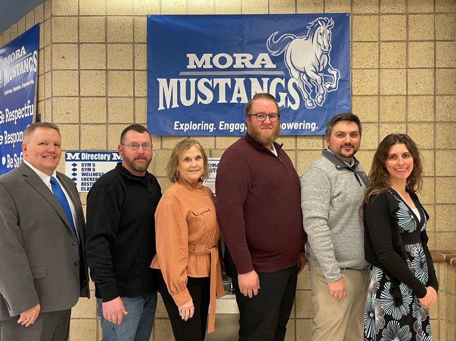 Mora Schools appreciates and recognizes our School Board Members.   Thank you for sharing your time and talents to support all our students, staff, and community. <a href="/mnmsba/">Minnesota School Boards Association</a>
