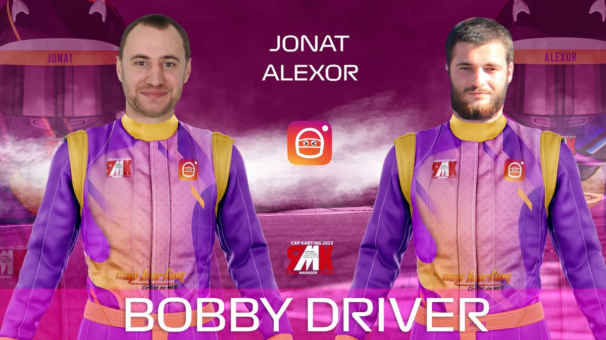 rivals_manager's tweet photo. 🚨 Bobby Driver Team / @j_vdl10 &amp; @Alexor_49 

Bah #Bobby on attend pas Jonat et Alexor ? Cette équipe de challengers pourrait bouleverser le classement, faut-il encore rester sur la piste ! https://t.co/DDjNYhd6lW