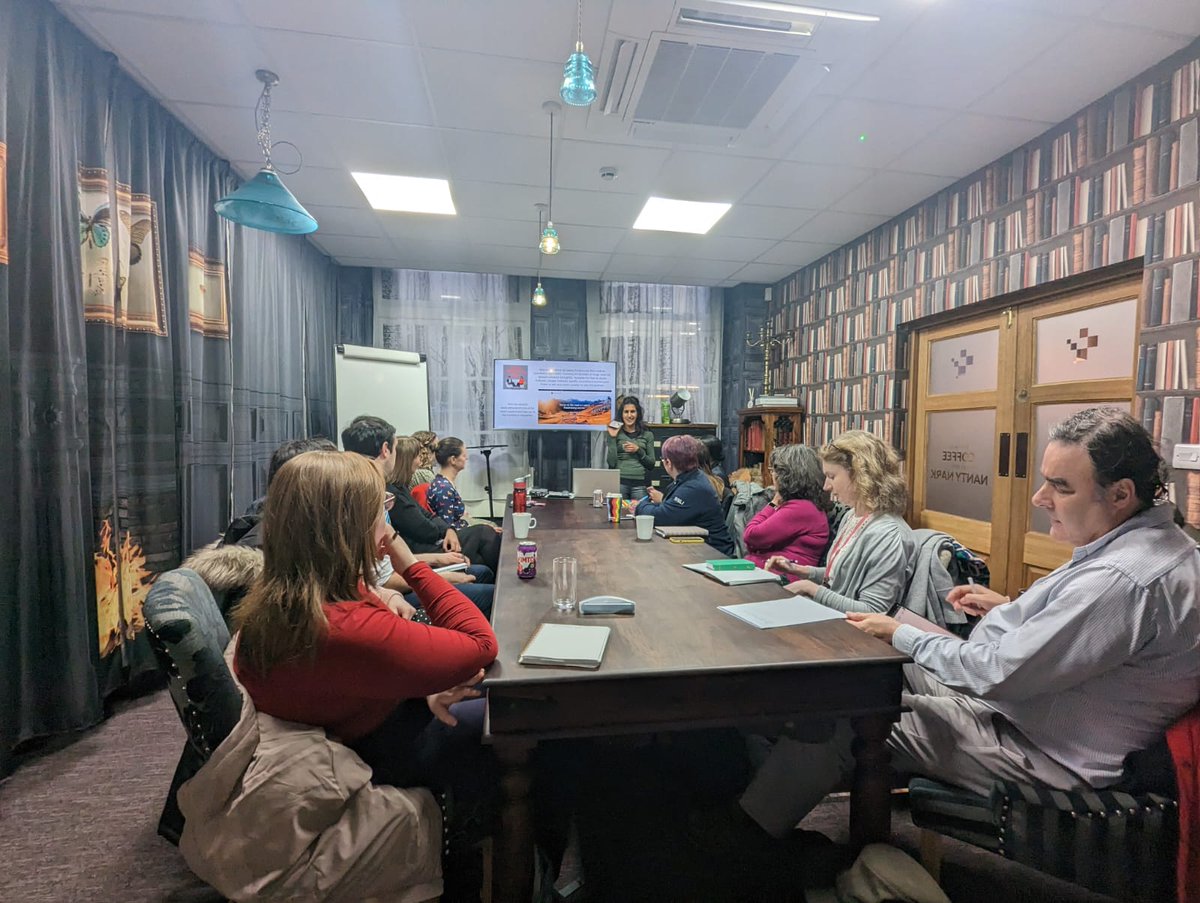 CIOFWestMids's tweet photo. We're thrilled to have another packed room for this month's Second Thursday with the wonderful Sanita Guddu, Legacy Fundraising Specialist at Persuasion - Consultancy and Training. 

Welcome all &amp; thank you for joining us this month 😊
#SecondThursday #LegacyFundraising https://t.co/RYgPEYGHwv