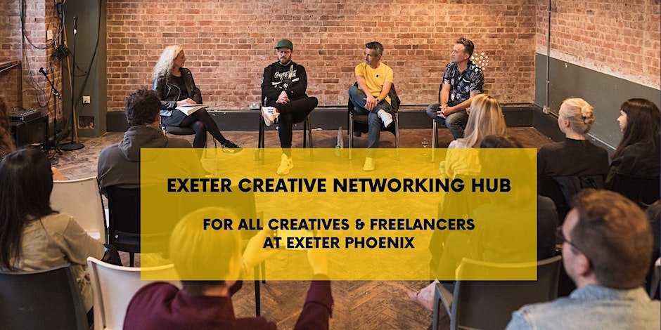 📣 Exeter Creative Networking Hub - for all creatives and freelancers📣 Fri 17 Feb | 10am - 12pm | Exeter Phoenix | FREE Each month we will be hosting inspirational talks and meaningful conversations with other creative industries from Exeter + the SW. eventbrite.co.uk/e/exeter-creat…