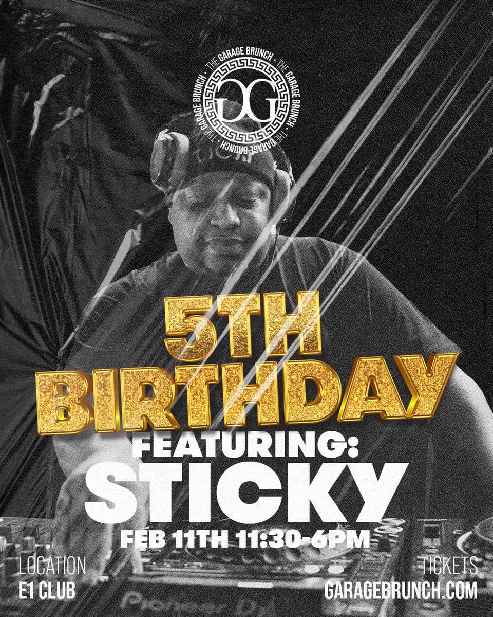 This Saturday. 
I will be there alongside <a href="/swissworld/">SWISS</a>, <a href="/dj_lonyo/">Lonyo</a> and special guest <a href="/Stush_UK/">Original Stush</a> 

designmynight.com/london/whats-o…