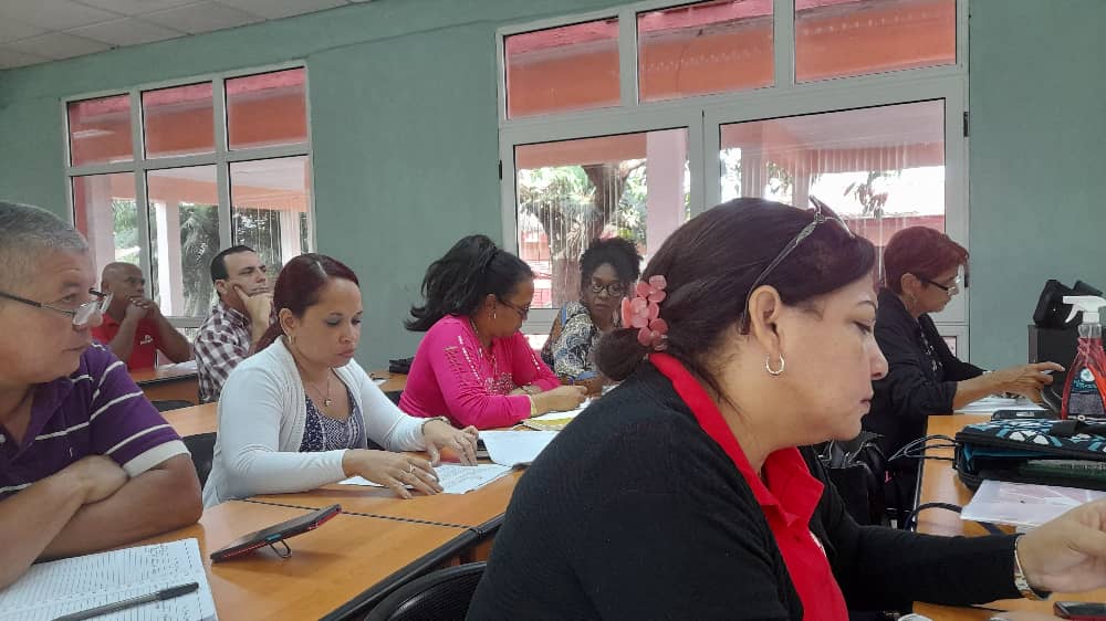 INIFAT6's tweet photo. Se desarrolla en Santa Clara, Villa Clara, el Taller Municipal para la elaboración del Plan de acciones SSAN con acompañamiento del Proyecto #POSAS. #LeySSAN https://t.co/q5GUzFUZ1p