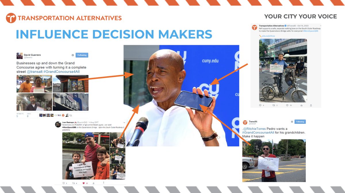 juaninQNS's tweet photo. Great #YCYV activist training from @TransAlt @ShawnGarcia_NYC to discuss social media's importance in organizing!
Some takeaways:
✅ Use it to find your tribe + lobby elected officials
✅ Connect your social media work /w organizing strategy! Use 'midwest academy strategy chart' https://t.co/S3M02Bu58x