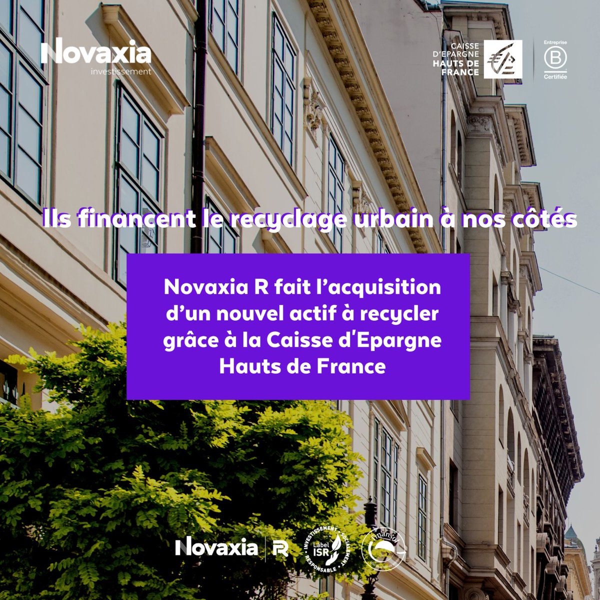 novaxia_paris's tweet image. Novaxia R fait l’acquisition d’un nouvel actif à recycler en Ile-de-France grâce à la @CEHDF qui renouvelle sa confiance à Novaxia Investissement ! 🏢Une acquisition sans conditions suspensives réalisée en partenariat avec Cogedim. #CommunicationPublicitaire #Immobilier #ISR #ZAN