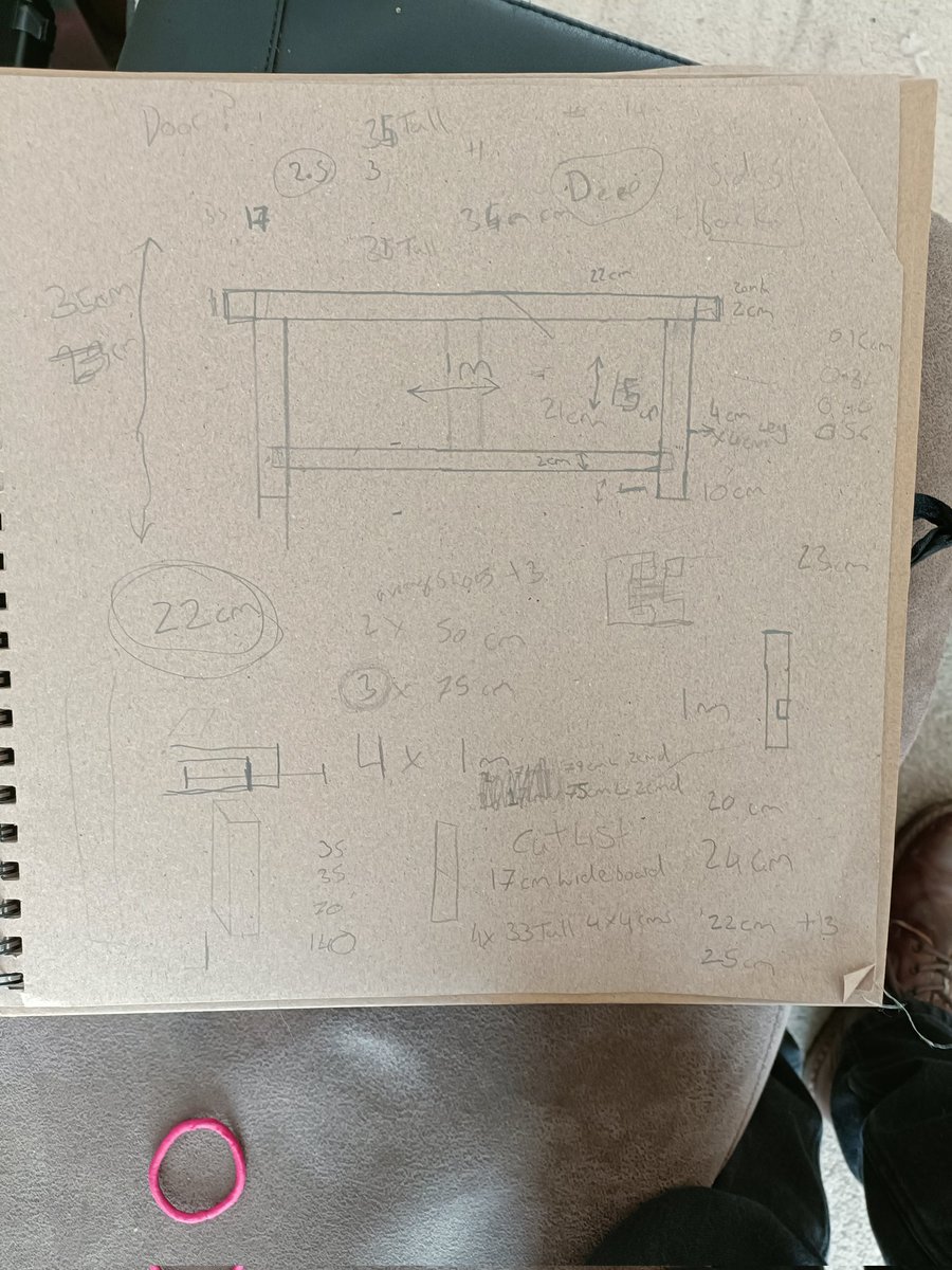 EnchantedEngrav's tweet photo. Still not sure how but this does actually mean something to me and I can build from it.
Well new stuff coming soon. If I can finish before kids go on half term wish me luck.
#buildingplan #note #woodworking #newproduct #sneakpeak #newstuff #homeaccessory #homedecor #etsyshop #uk https://t.co/WYN1LVaQ1m