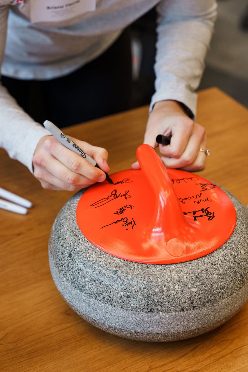 Kubota Canada (@kubotacanadaltd) on Twitter photo We welcomed Team Gushue, Team Einarson, and Netflix’s “Is it Cake?” star, April Julian to Kubota Canada HQ.
Did they pass our curling challenge? Check out our YouTube video to find out!🥌 
youtu.be/p6aYGMIvo20 We welcomed Team Gushue, Team Einarson, and Netflix’s “Is it Cake?” star, April Julian to Kubota Canada HQ.
Did they pass our curling challenge? Check out our YouTube video to find out!🥌 
youtu.be/p6aYGMIvo20