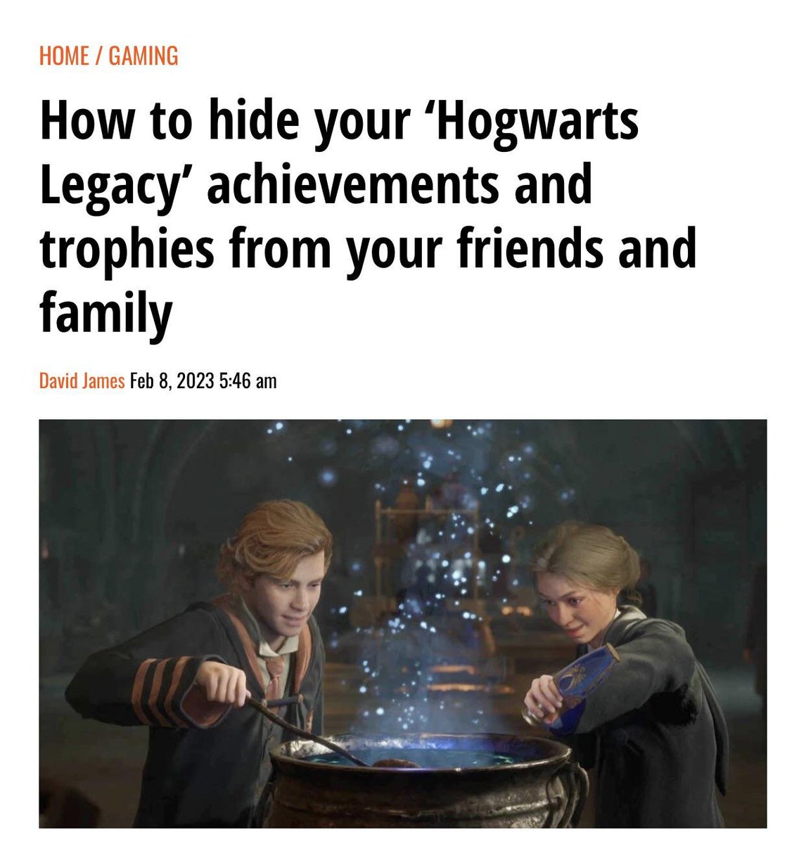 How To Hide Your 'Hogwarts Legacy' Achievements and Trophies From Your  Friends and Family