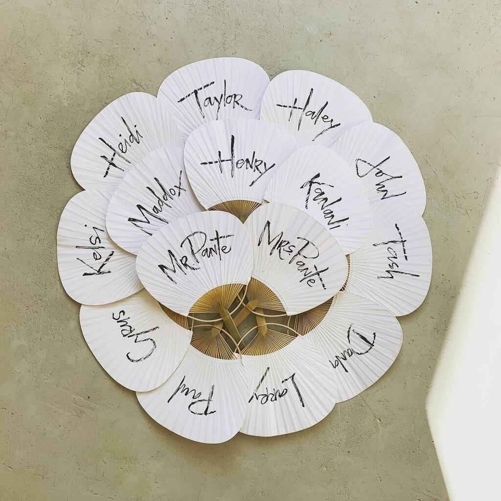 tigerflossing's tweet image. fan-cy. for your wedding day. ⁣

#paperfans #handlettering #handfans #weddingday #wedding #partyfavors #fan #favors #guests #guestnames #tablesetting #placecard #specialevent #tropicalwedding #minimalist #modernwedding #tigerfloss #staycool #cal… instagr.am/p/CocoVubJVco/