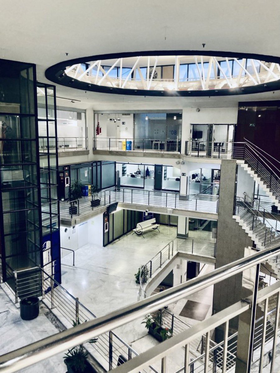 ci40_uc3m's tweet photo. Campus Puerta de Toledo de la @uc3m en donde se imparten las clases del Máster en Industria Conectado 4.0 (foto de @marga_tf) @master_uc3m #ci40 #master https://t.co/yBkp16N1n5