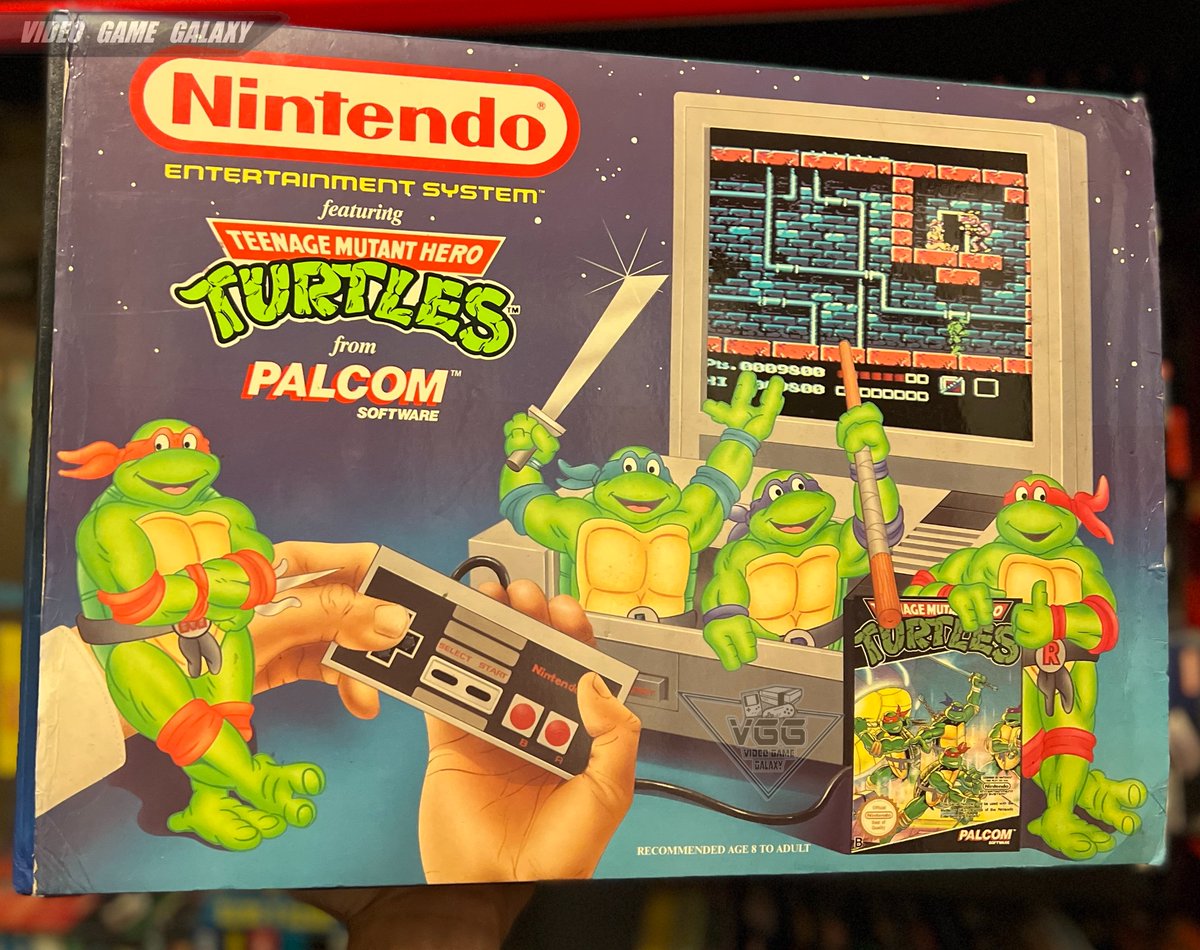 The Famous NES Turtles  variant from United Kingdom

#turtlesmutant #turtles #turtlesintime #teenagemutanthero #palcom #NES #Nintendo #nesbundle #Videogames #Retro #Retrogame #Retrogaming #Collectibles #Collector #Oldies #consolepak #consolepack #nespak #nesgame