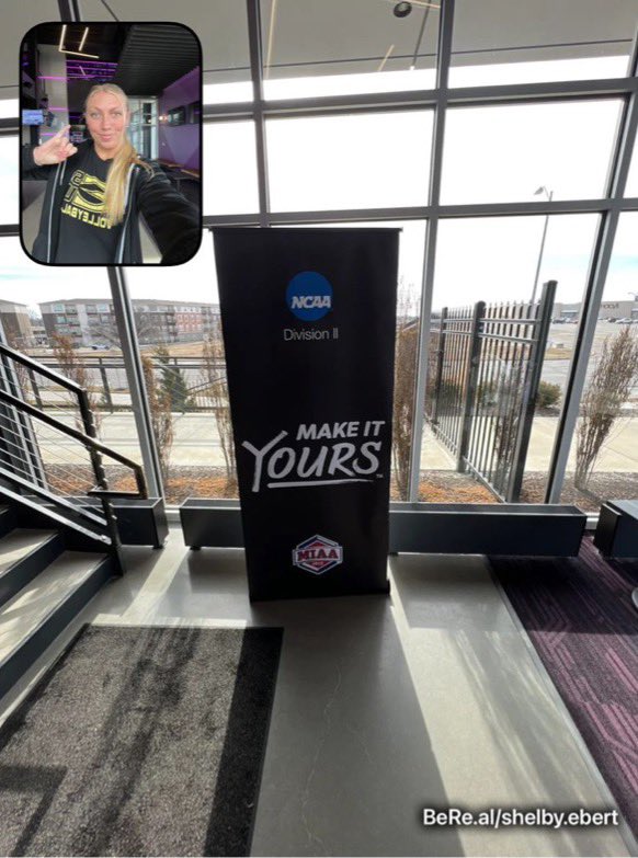 <a href="/Shelbyee39/">Shelby Ebert</a> and <a href="/lockridge_05/">Miles</a> representing ESU at the MIAA SACC Summit in KC! We even had some longest drive winners!