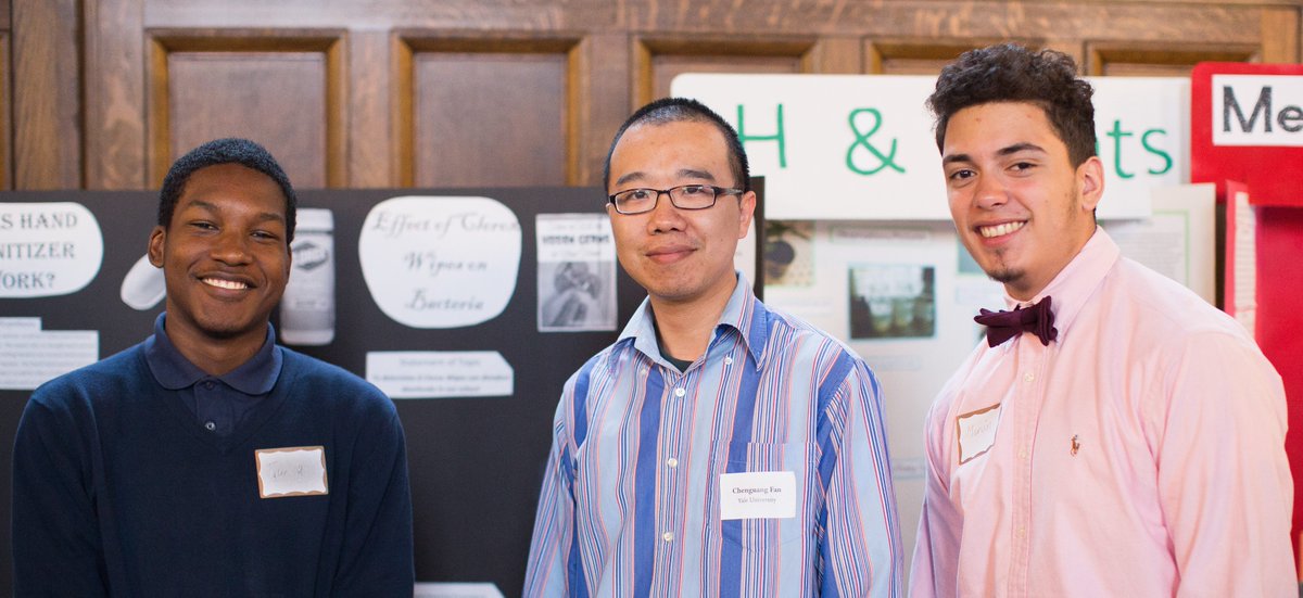 The New Haven Science Fair is back in-person for 2023! Register to be a *JUDGE* May 15-16: nhsciencefair.org/judge-registra…