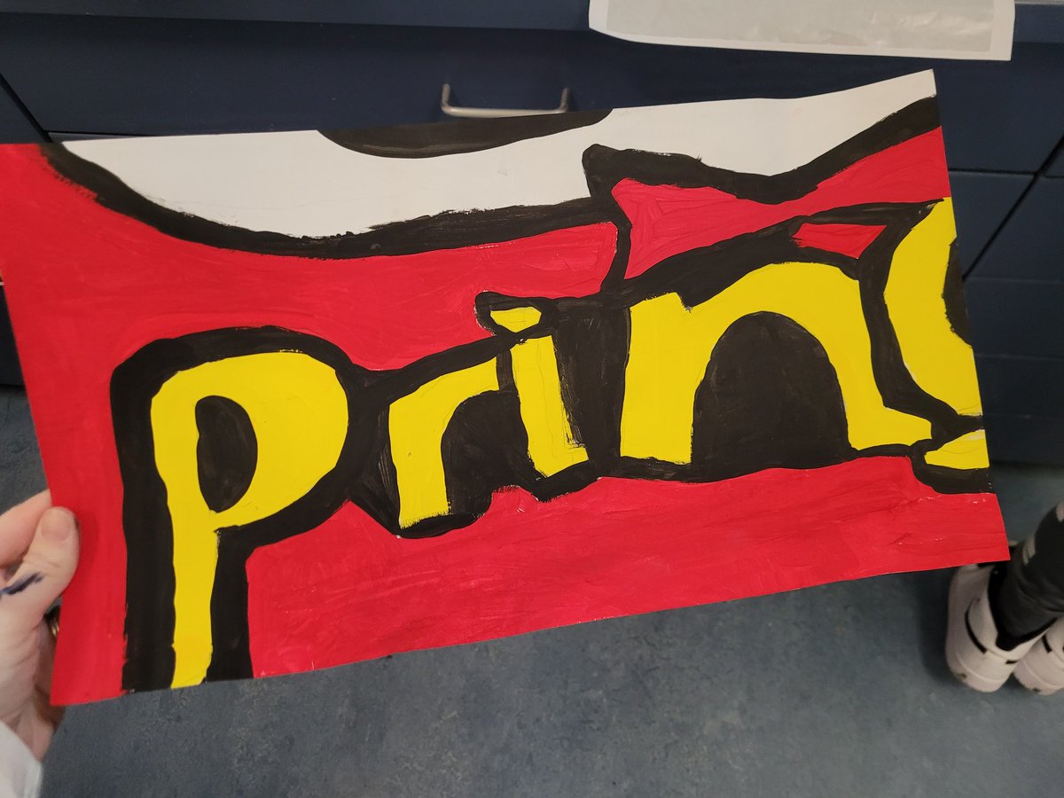 This week 6th grade is studying graphic design and logos super close up!  We can't wait to hang their candy paintings for our #oneschoolonebook celebration after reading Charlie and the Chocolate Factory.  <a href="/CoolColeMuhls/">Ce Cole Intermediate</a>