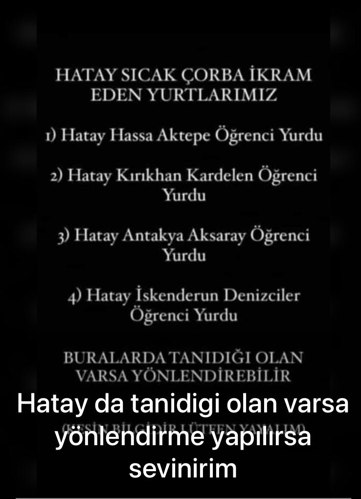 AykutKorkutataa's tweet photo. HATAY ANTEP MARAŞ 

SICAK ÇORBA İKRAMLARI OLAN BÖLGELER

YAYALIM https://t.co/dyEDozsH5c