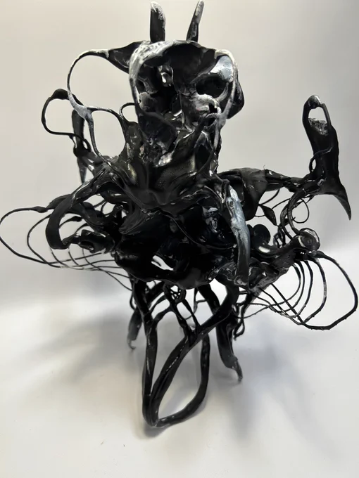 Form creationDigital+traditional method2019-2022#sculpture 
