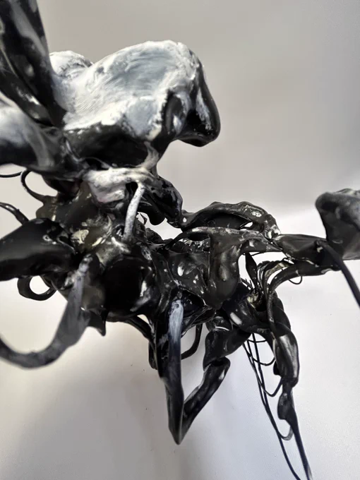 Form creationDigital+traditional method2019-2022#sculpture 