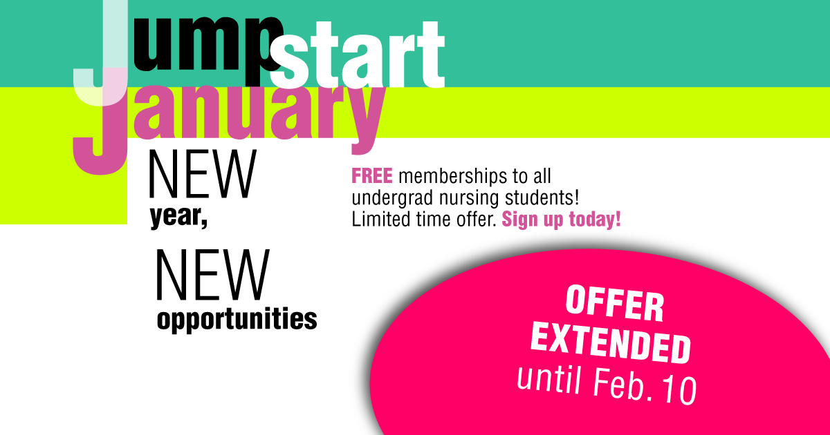 ⏱️🤯FINAL 2 DAYS TO JOIN RNAO FOR FREE: if you are an undergraduate nursing student or an #IEN wanting to experience RNAO membership, you can get free membership until Oct. 31, 2023!

Visit join.RNAO.ca now!

#JumpstartJanuary

<a href="/DorisGrinspun/">Dr. Doris Grinspun 🇨🇦 RN, PhD, FAAN, O.ONT</a> <a href="/NursingStudentO/">Nursing Students of Ontario (NSO)</a>