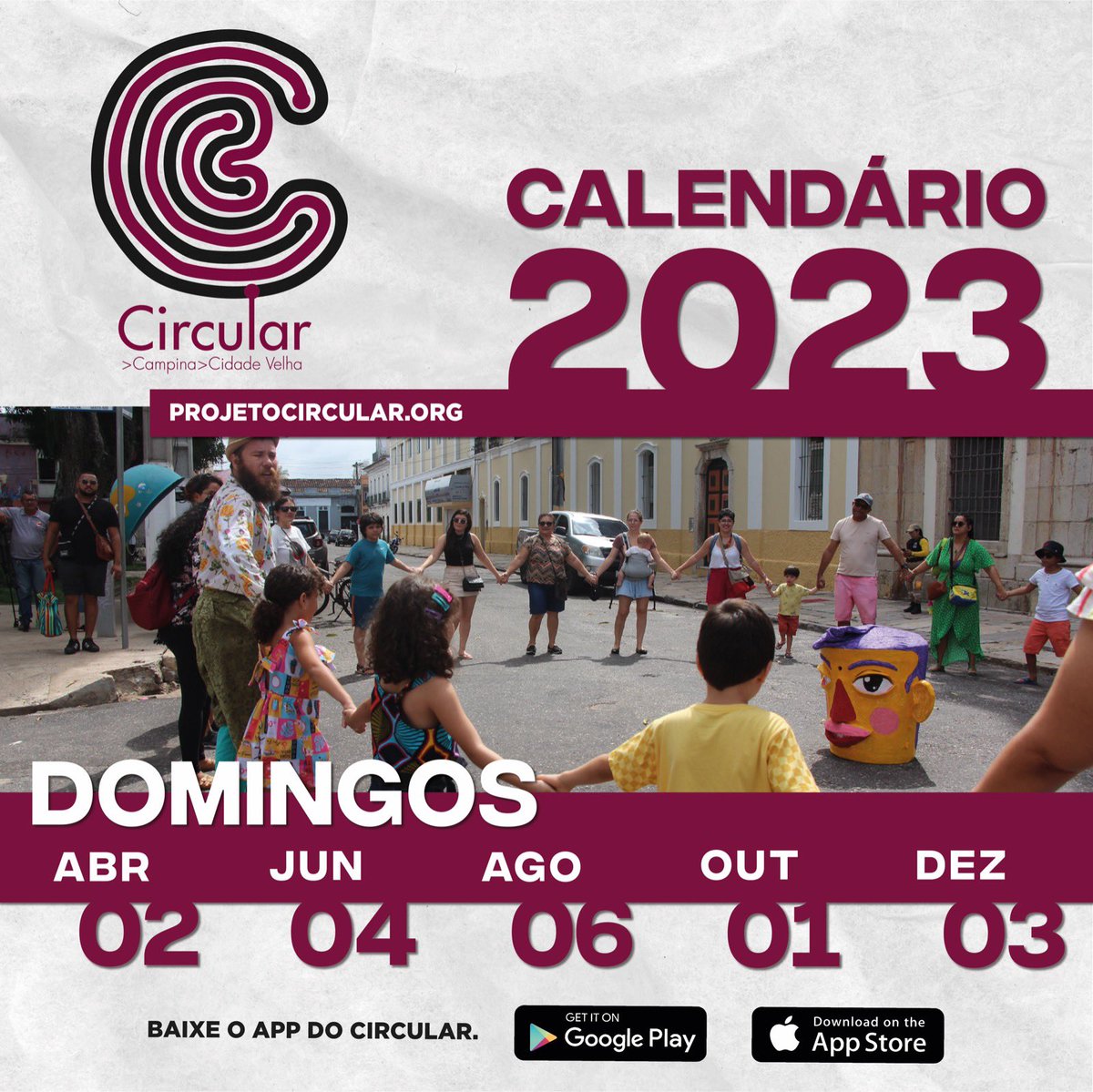 circularbelem's tweet photo. Calendário do Circular 2023!! 

#vemcircularbelem
#belemdopara https://t.co/AiE26fbwwH