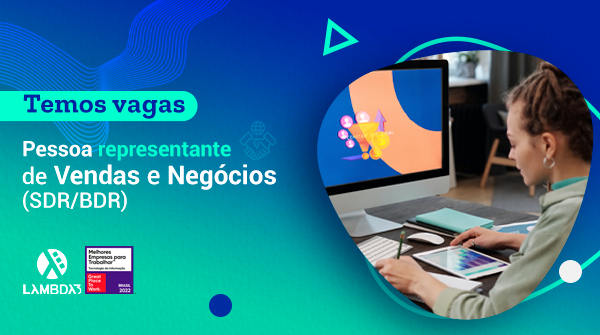 lambdatres's tweet photo. #VemSerLambda💙: Você é uma pessoa apaixonada por #vendas e #tecnologia? Atua há 2 anos como #BDR ou #SDR, prospecção e qualificação de clientes com conhecimento sobre #CRM, Funil de Vendas, #Outbound e adora se conectar com as pessoas? Saiba mais:
https://t.co/BV11ZLxayg https://t.co/JBwLMCUJxT