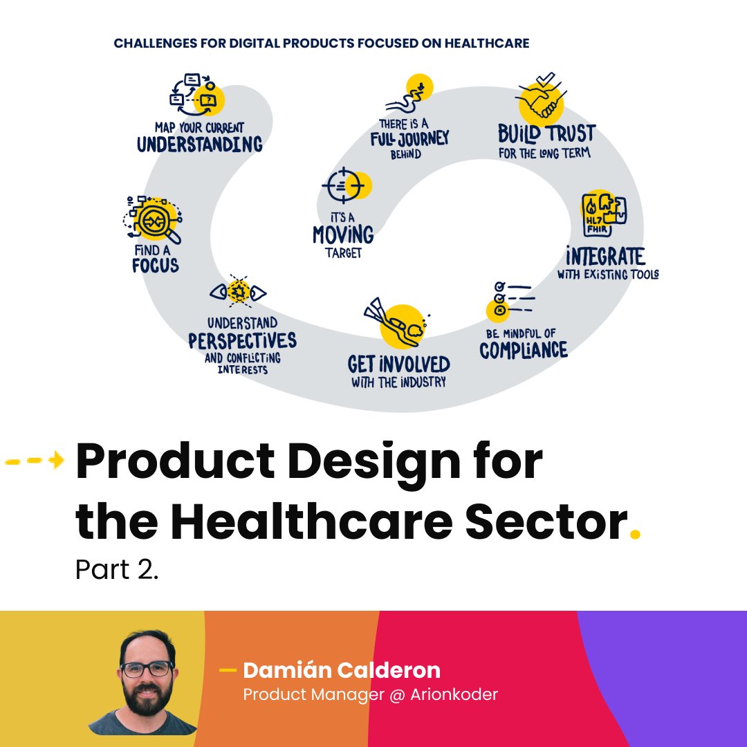 #digital #healthcare #productdesign is full of complexities and layers of interactions that can be addressed through #humancentered #product design. Read @calde_ux's piece where he analyzes the healthcare sector from a #digitalproduct point of view, here: bit.ly/proddesignheal…