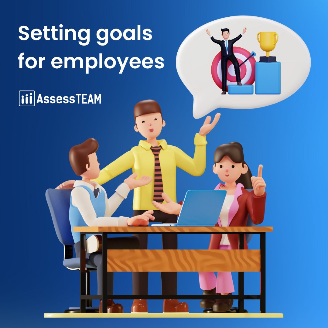 It might be challenging to set goals for staff. When is the right time? How do you set attainable #goals? With #AssessTEAM #employeegoalplanning! Get a free demo ow.ly/yJWB50MNZTK #PerformanceManagementSoftware #EmployeePerformance #PerformanceReview #TimeManagement