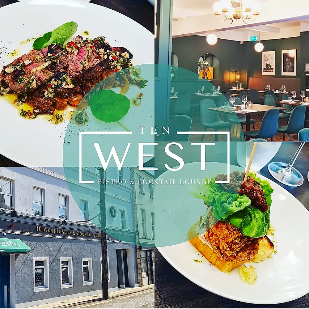 Back open this evening, after a few days off having our lovely new, much bigger coldrooms installed. So much room for activities 😜 *(if you know you know) Ready to rock for the busy weekend ahead 🙌 Reserve your table here: 🖥 10west.ie ☎️ 0539006883