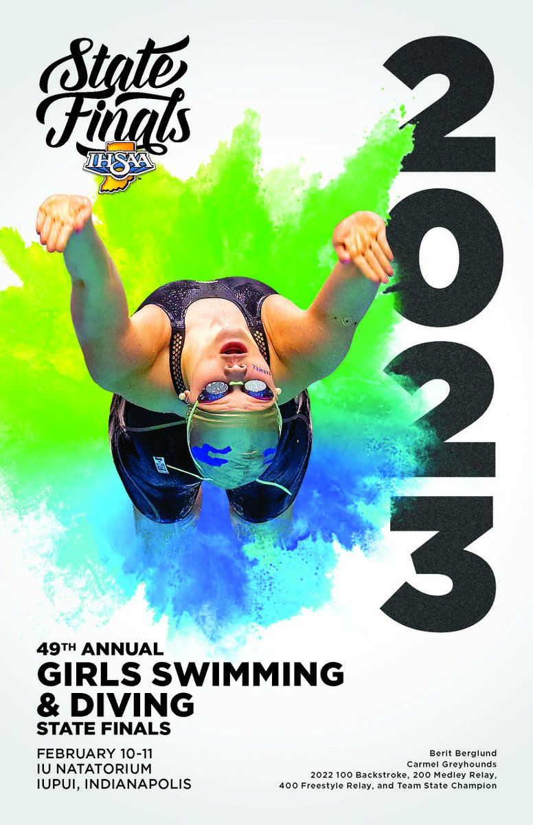 Carroll Swimming On Twitter Rt Ihsaa1 Official Program For The 49th