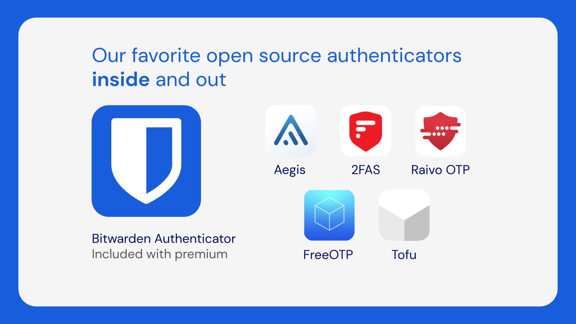 2FAS - the Internet's favorite open-source authenticator