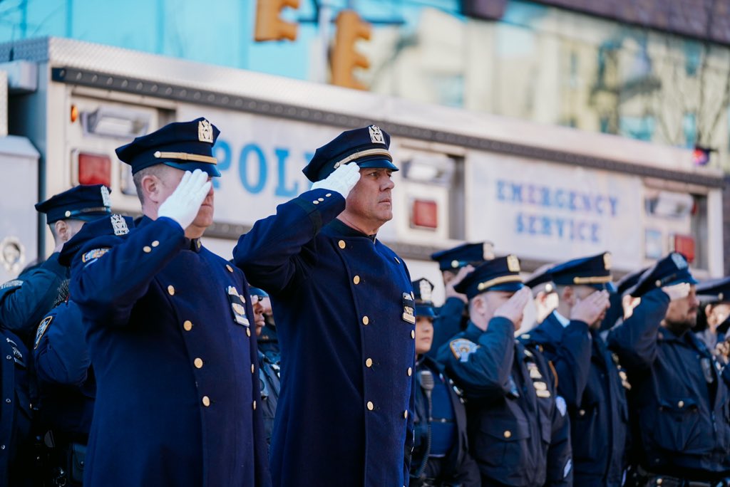 NYPDnews's tweet photo. Police Officer Adeed Fayaz was a father, a husband, a son, and a proud NYPD officer. Join us live at 1:10 PM as we grieve together as a community &amp; mourn his tragic passing. https://t.co/bFfgdz4hjU
