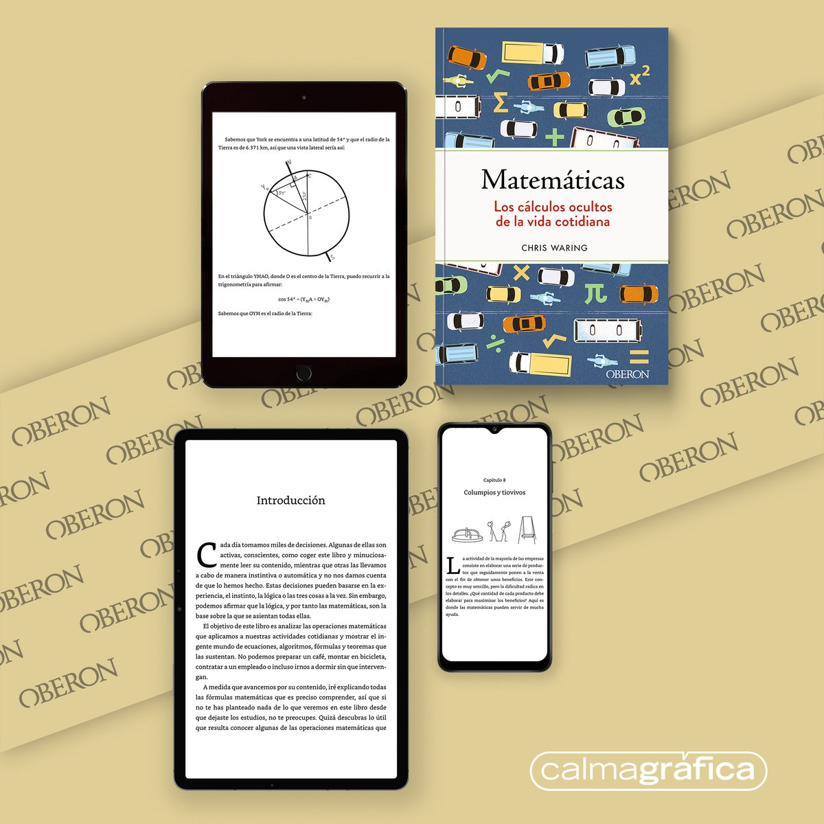 Estamos muuuy orgullosos de haber trabajado en el ePub de esta novedad que hoy mismo estrena @OberonLibros 
#chriswaring #matematica #matemáticas #LibrosDigitales #ebook #ebooks  #libroselectrónicos #libroselectronicos #epub #kindle #kobo #calmagráfica