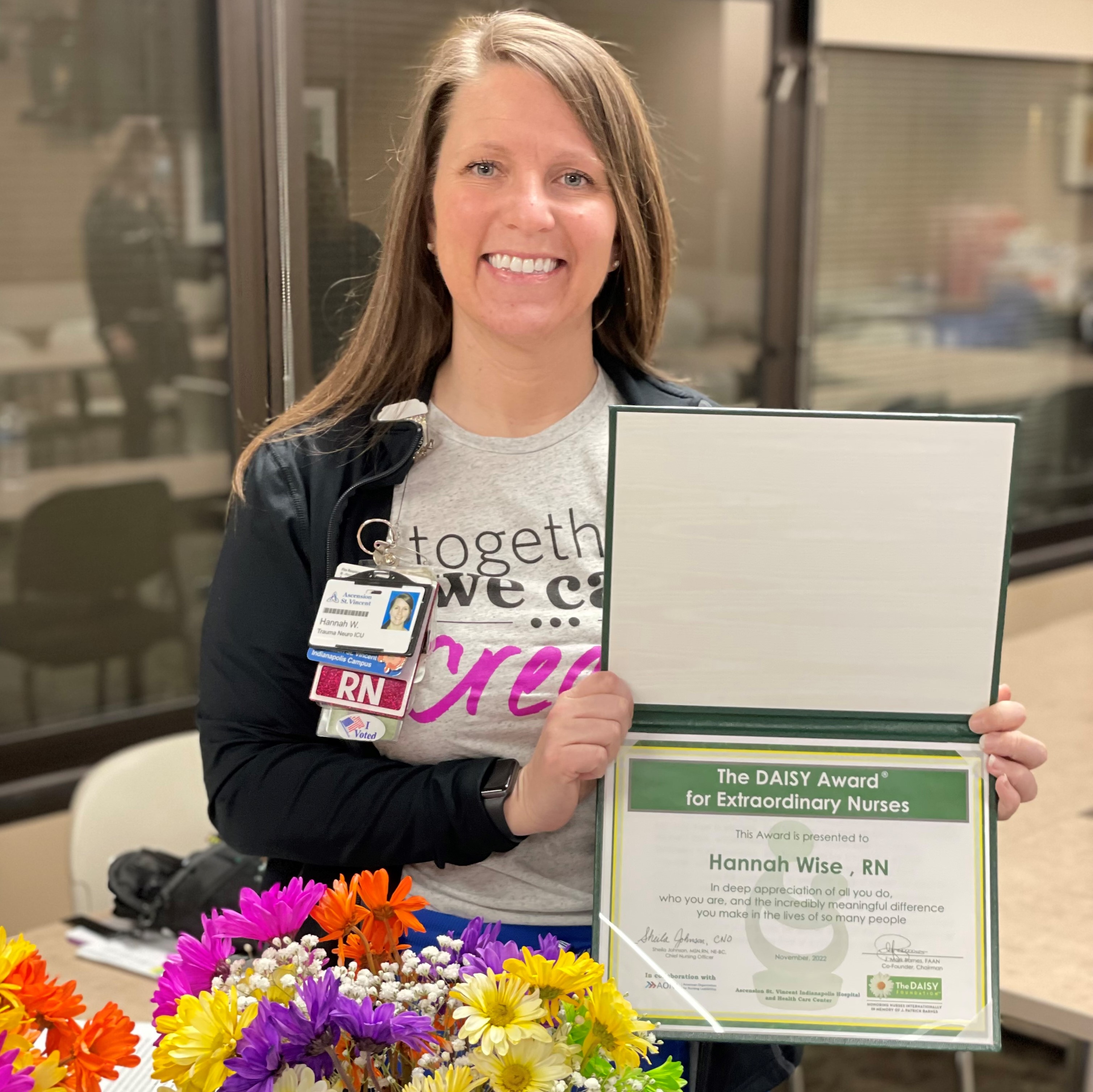 Ascension St. Vincent on Twitter "Help us congratulate Hannah Wise, a