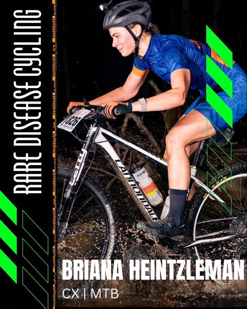 RDCRacing's tweet photo. We are very excited to announce that Briana Heintzleman will be racing with Rare Disease Cycling! 
Briana has been racing for eight years in both cyclocross and XC mountain bike disciplines. After an unfortunate rock gym fall resulted in an ankle injury … https://t.co/kwHTvz5IE1 https://t.co/krxAmlB0PZ
