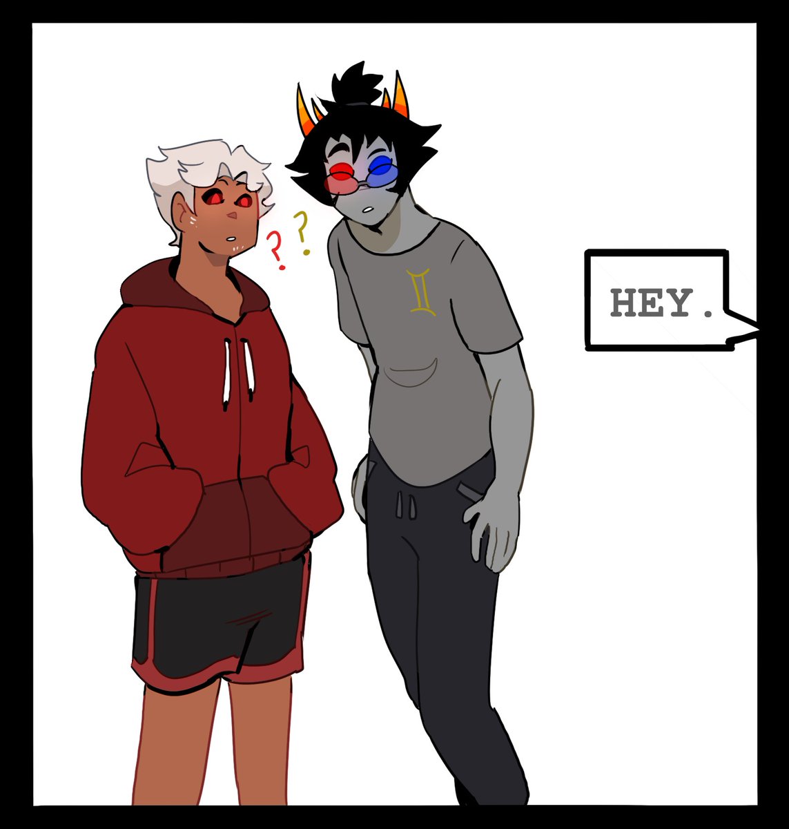 based on a conversation had in unda's discord server about ywdmp!dave and sollux's obnoxiously bright and glowy eyes. 

[#homestuck #HOM3STUCK] 