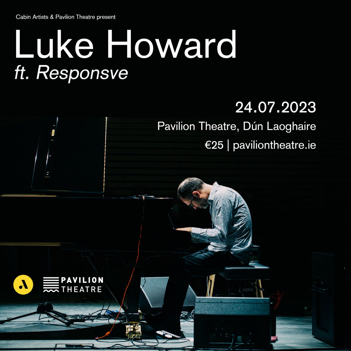 📣 JUST ANNOUNCED: Luke Howard ft. Responsve Exclusive Irish date for the award-winning composer & pianist's new immersive audio-visual experience in collaboration with digital artist Simon Burgin 'Heavenly' BBC Radio 6 Music 24/07 On sale tomorrow @ 10 bit.ly/HowardResponsve