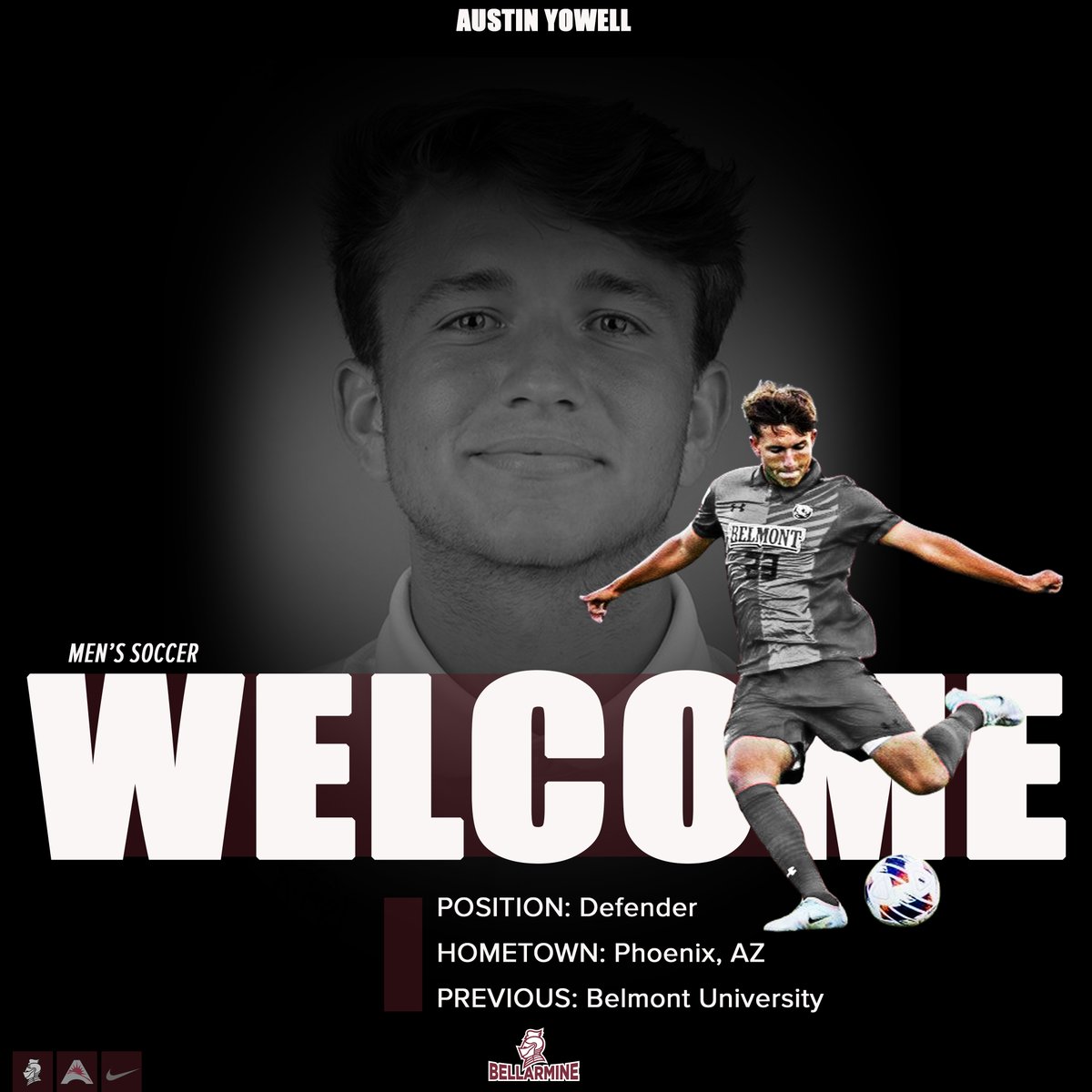 We're excited to welcome defender Austin Yowell to the team!

⚽️ ➡️ ✍️ ➡️ ✔️ ➡️ ⚔️