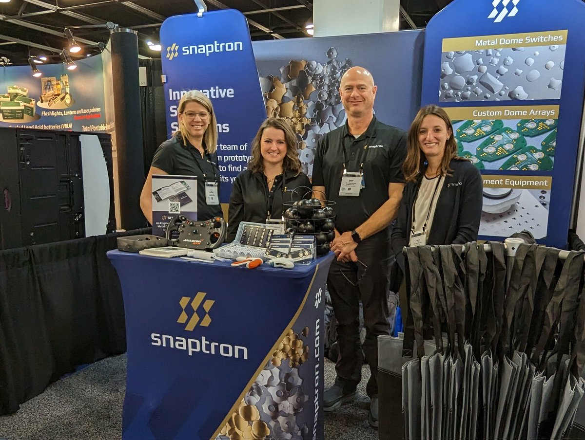 Snaptron's tweet image. It&apos;s the last day at @IME_Events #IMEWest! Have you ventured to Hall E, yet? Come say hello to our team. #DiscoverEngineerBuild #MDMWest