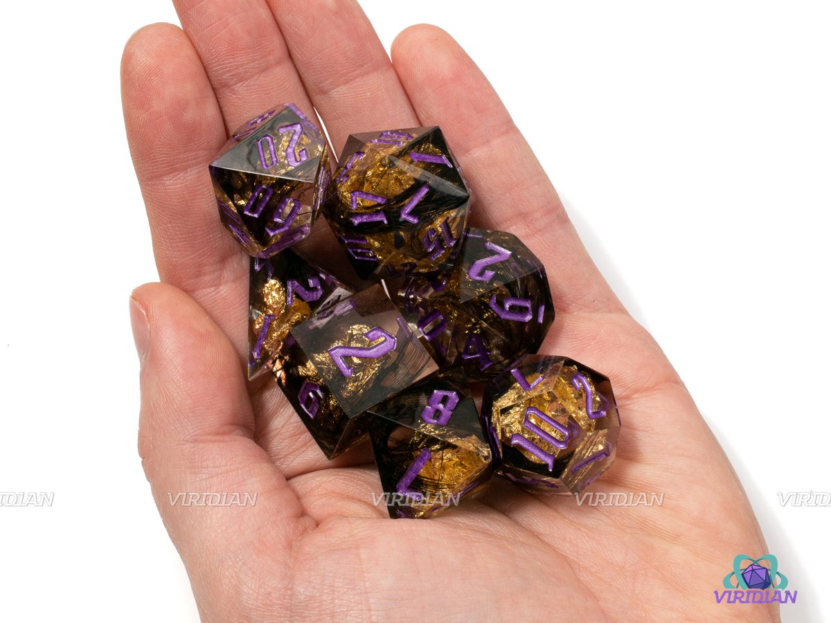 ViridianDice's tweet photo. 🎲 DICE GIVEAWAY: RAVEN'S OMEN 🎲

This sharp edge set is new in the shop, and as you may know, we sorta love purple around here 💜🪶

TO ENTER:
1⃣ RT this post
2⃣ Follow @ViridianDice 
3⃣ Tag a friend

US only! Please have DMs open, winner selected SUN 2/12

#DnD #dice #Giveaway https://t.co/Hlde3DpbnM