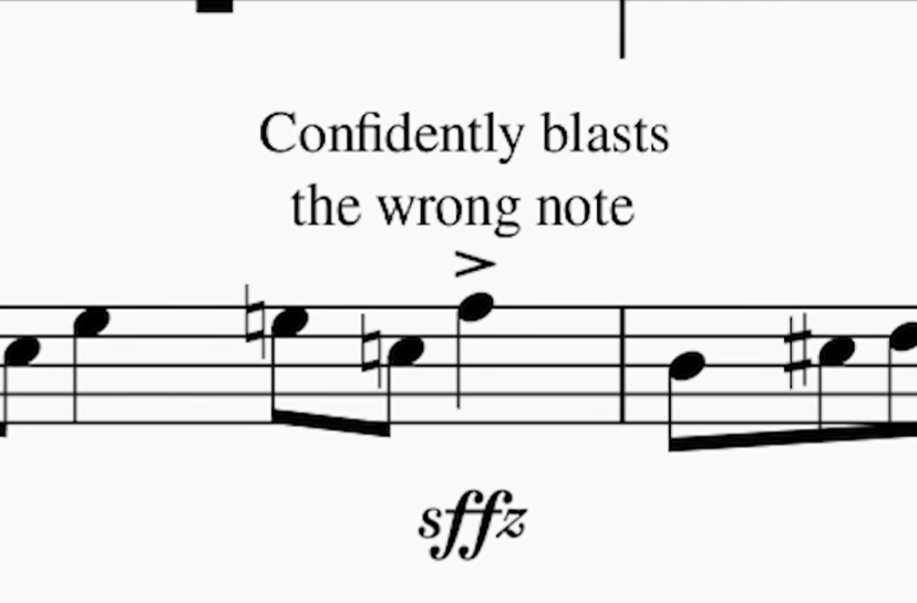 Threatening Music Notation tweet media