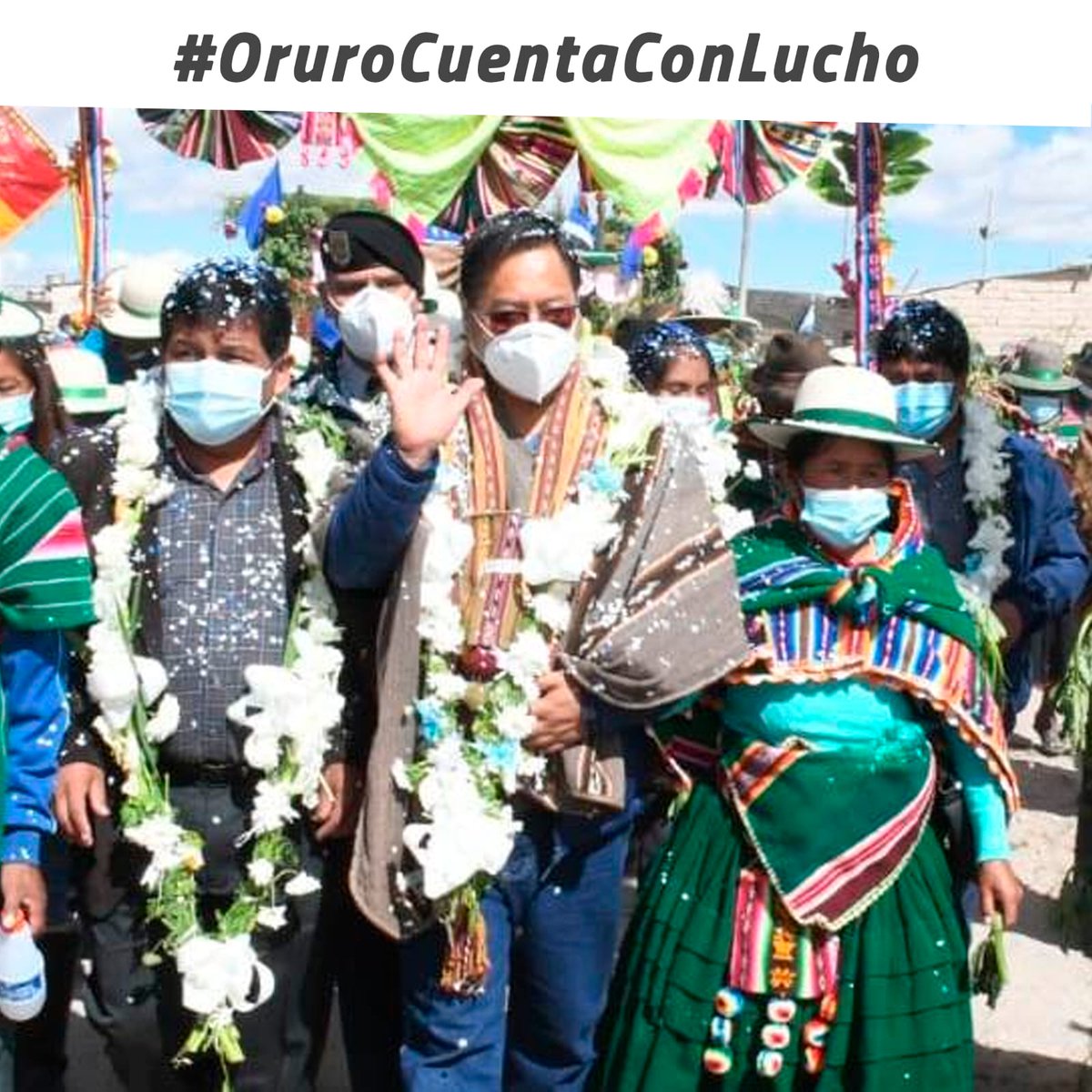 eloinex's tweet photo. Con nuestro Presidente, la bella tierra orureña goza de mejores oportunidades.
#OruroCuentaConLucho https://t.co/NPJLU8ecwN