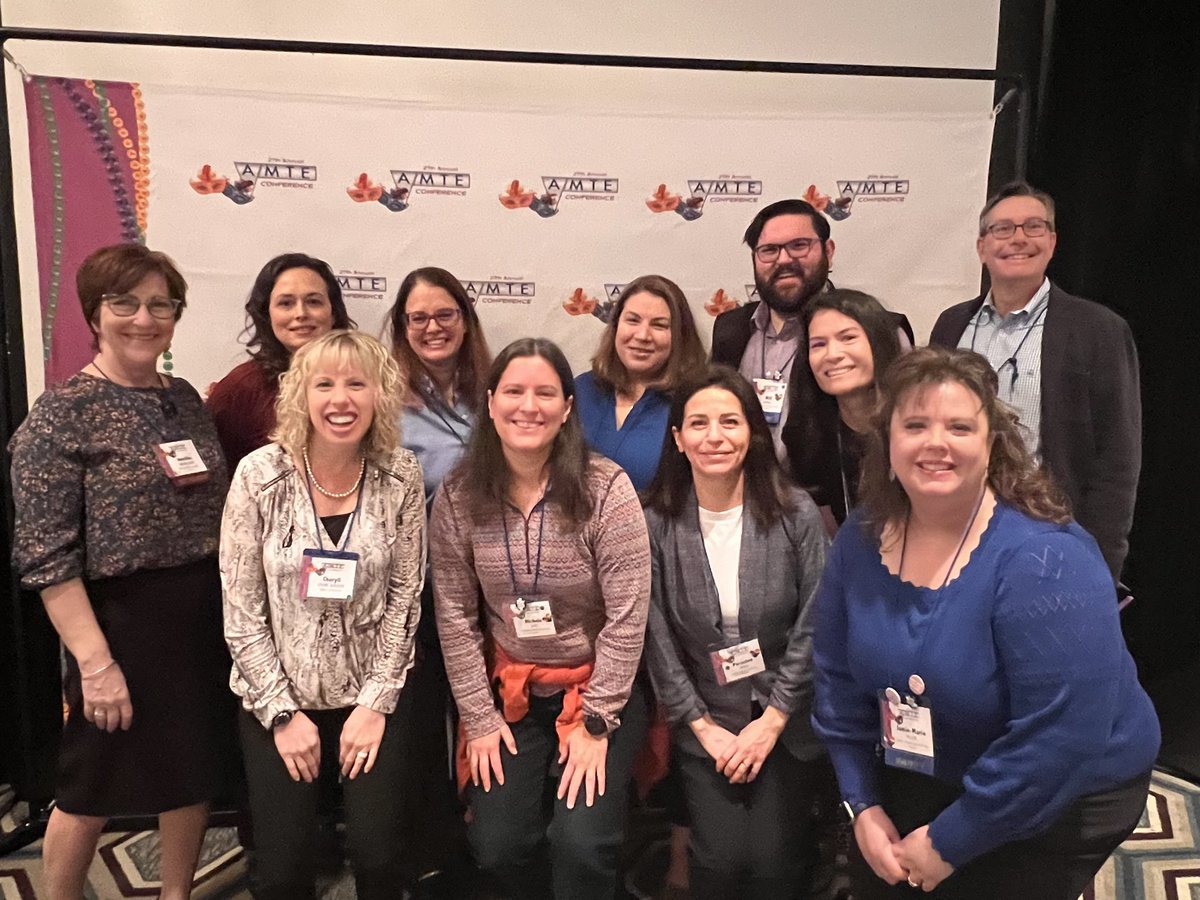KAMTE19's tweet photo. A great group of KAMTE members at the @AMTENews Annual Meeting in New Orleans last week! #mathteachereducators https://t.co/So8ighXdxd