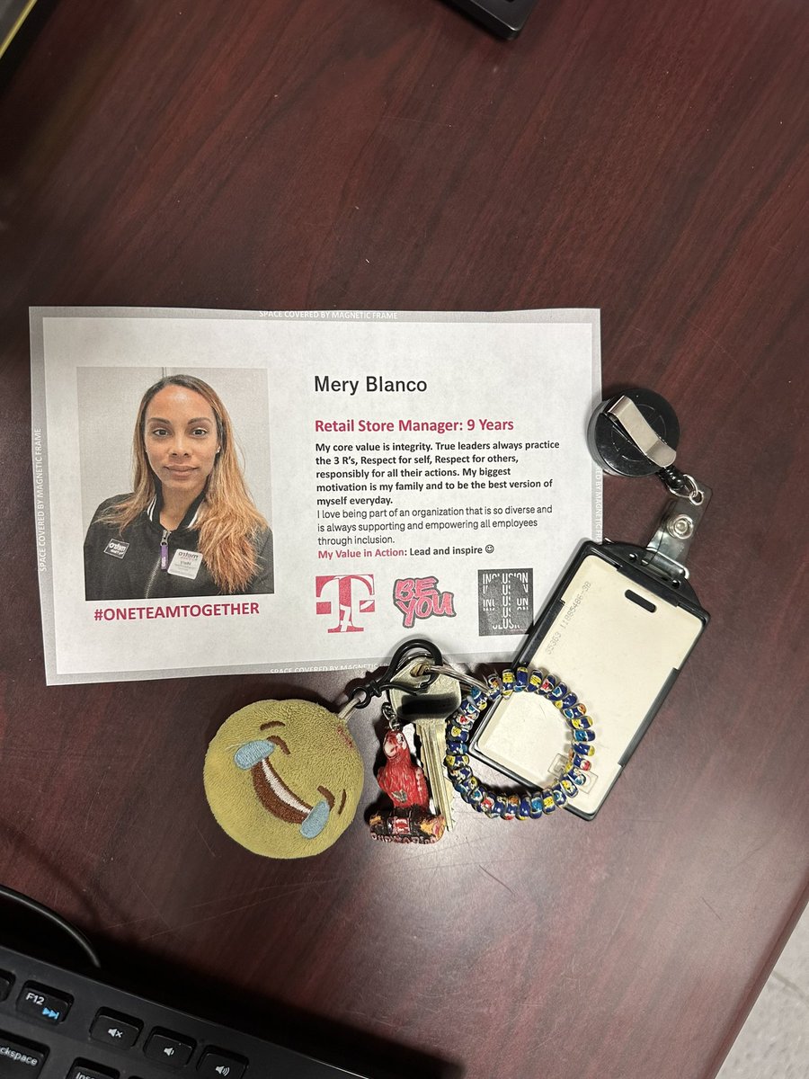Bittersweet day, as I officially gave the keys from my metro by T-Mobile store to join #TeamMagenta. It’s been a hell of a ride but I’m super excited for the future.🤩..“ Stop being afraid of what could go wrong, and start being excited about what could go right”.🫶🏽