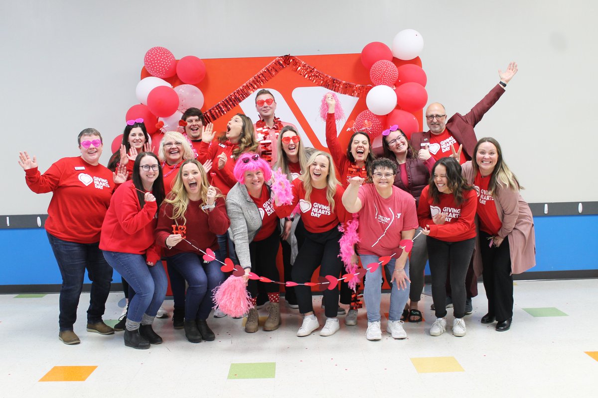 Happy Giving Hearts Day! ❤️ Our team is excited and so grateful for the generous hearts in our community. We invite you to give to the YMCA today so we can help more people and strengthen our community in 2023! Follow this link to give: bit.ly/YMCA-GHD-2023