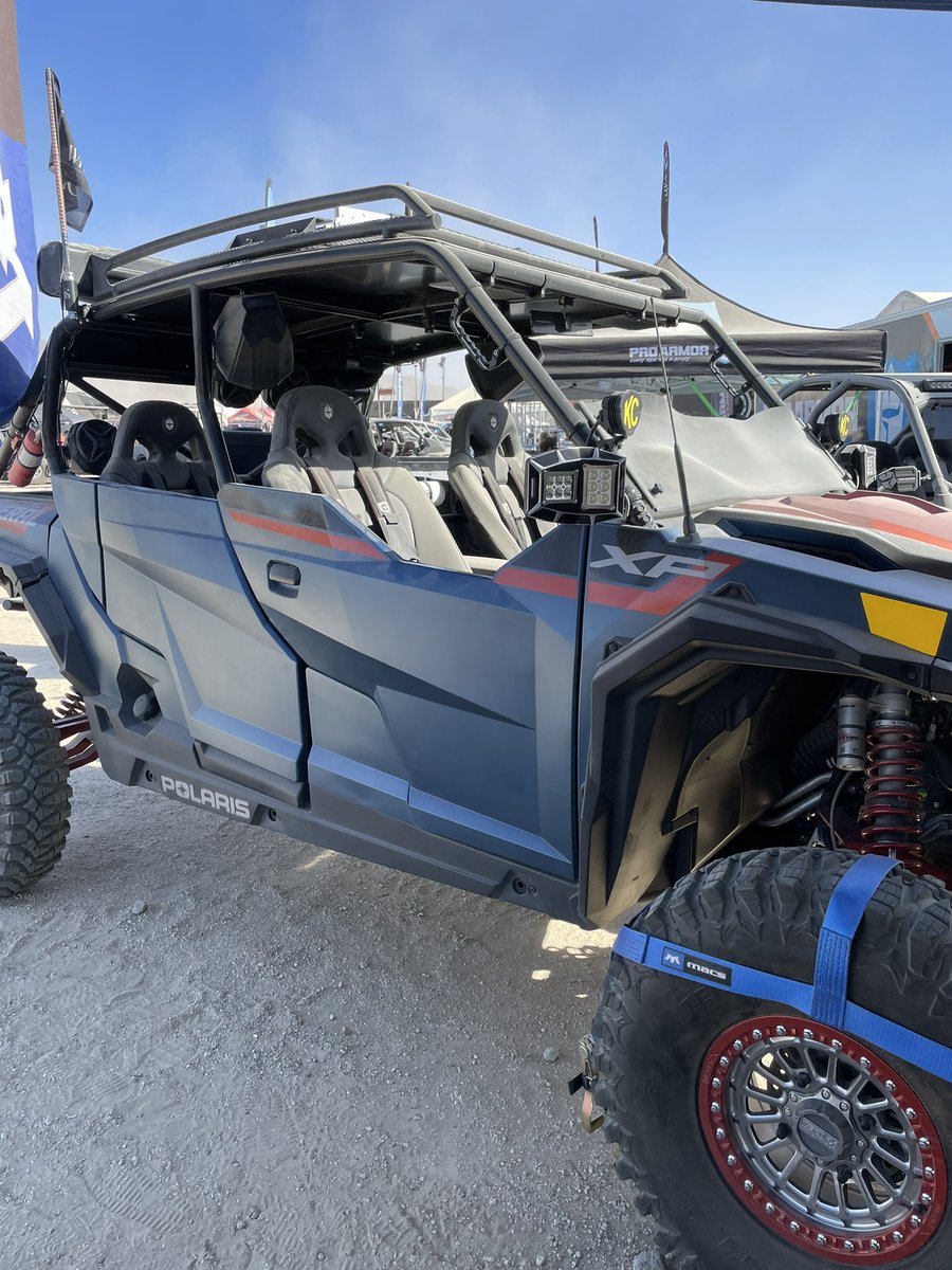 We’re at @KingoftheHammers swing by the booth to grab maps or riding areas and to check out our past and present wildlife! #ohv #dirtbike #utv @PolarisORV @KawasakiUSA @CanAm