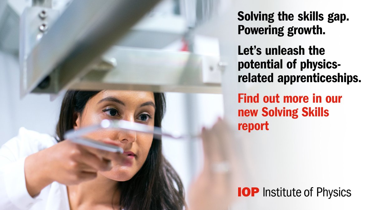 Some facts about the #physics skills gap and its impact on the economy in honour of #NAW2023
➡️ Physics-based businesses contributed £229 billion in gross value added – 11% of UK GDP – in 2019 alone 
➡️ But in 2021, 9,000 physics-related jobs were struggling to be filled (1/2)