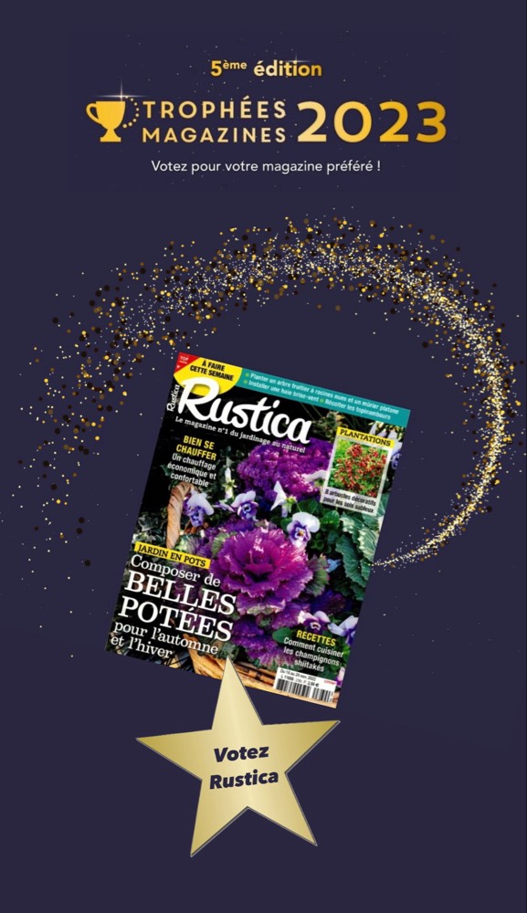 alaindelavie's tweet photo. Merci de partager et de voter pour Rustica ! 😃  #TrophéeesDesMagazines
Rustica participe aux Trophées des magazines 2023
Votez par ici avant le 20 février👉 https://t.co/CgQ5YUFMkT 
Vos votes récompenseront le travail de l’équipe de rédaction et soutiendra le magazine https://t.co/JEtxvluiQ9