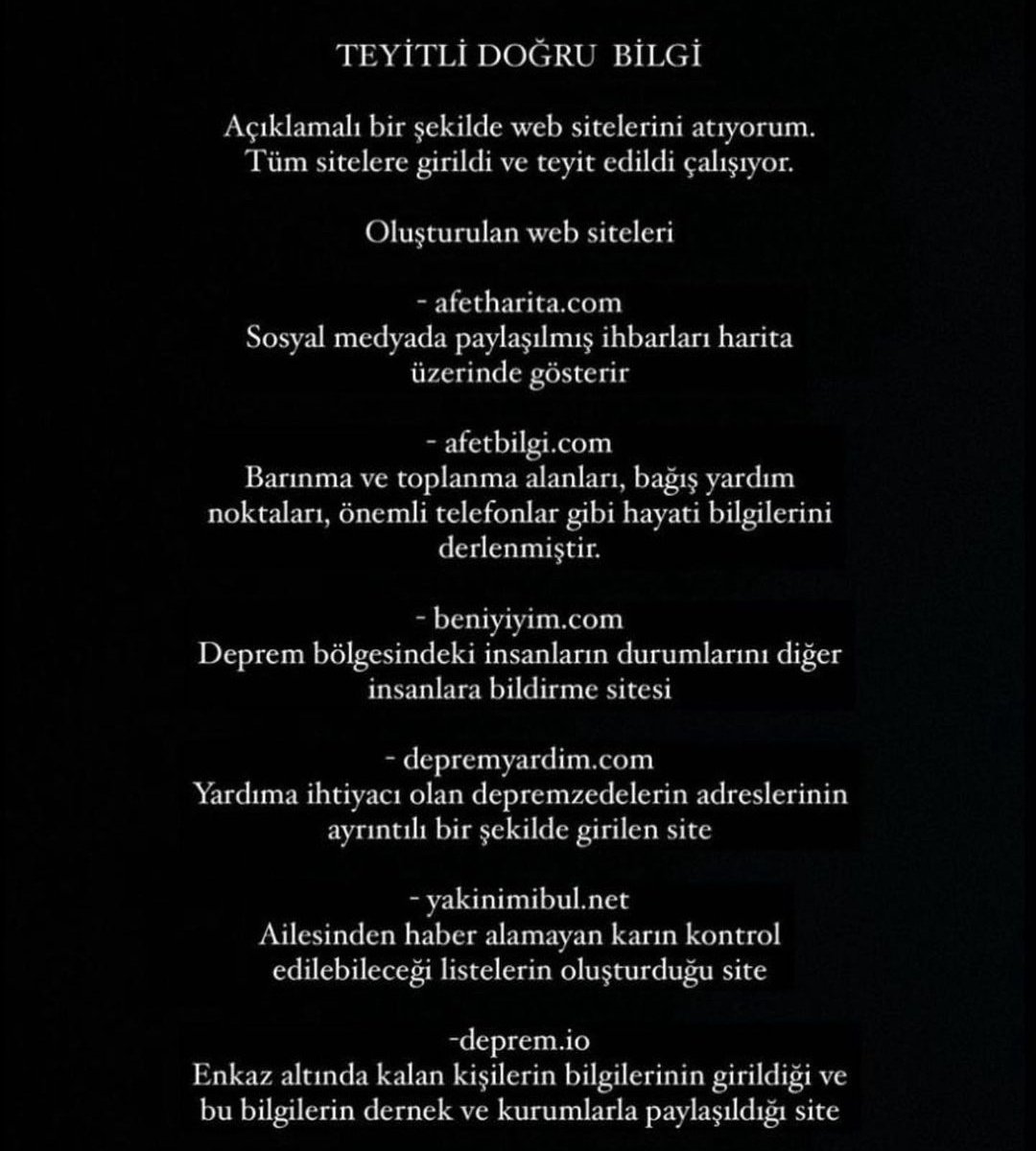 Seval55's tweet photo. İHTİYACINIZ OLAN BİLGİYE ERİŞEBİLİRSİNİZ #adıyaman #diyarbakir #gaziantep #hatay #depremsondakika #Kahramanmaras #kilis #malatyadeprem #şanlıurfa #Osmaniye https://t.co/KQzN65ZIAq