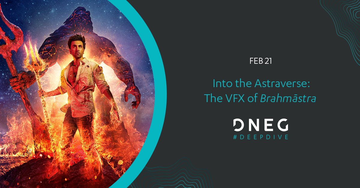 ThisIsReDefine's tweet photo. Want to know more about the #Astraverse? π₯ Go behind-the-scenes of @Brahmastrafilm & discover the #VFX crafted by our #ReDefine team + @DNEG in an all-new #DNEGDeepDive π! This free virtual talk + Q&A takes place Feb 21 at 8:30AM GMT / 2:00PM IST. More: https://t.co/dMr429FW0t https://t.co/AbwtAG5JmW